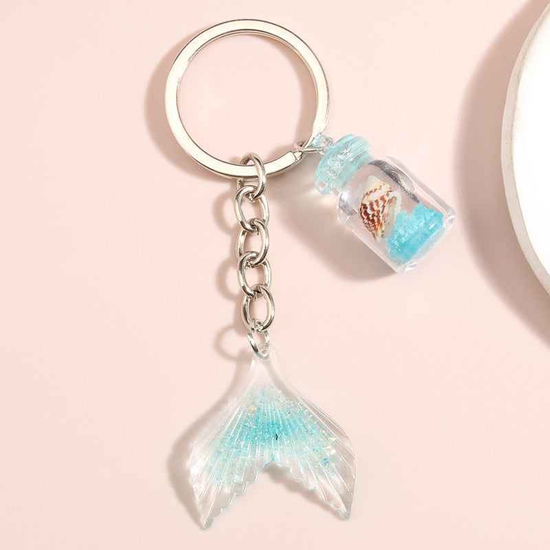 Wholesale Metal Mermaid Keychain